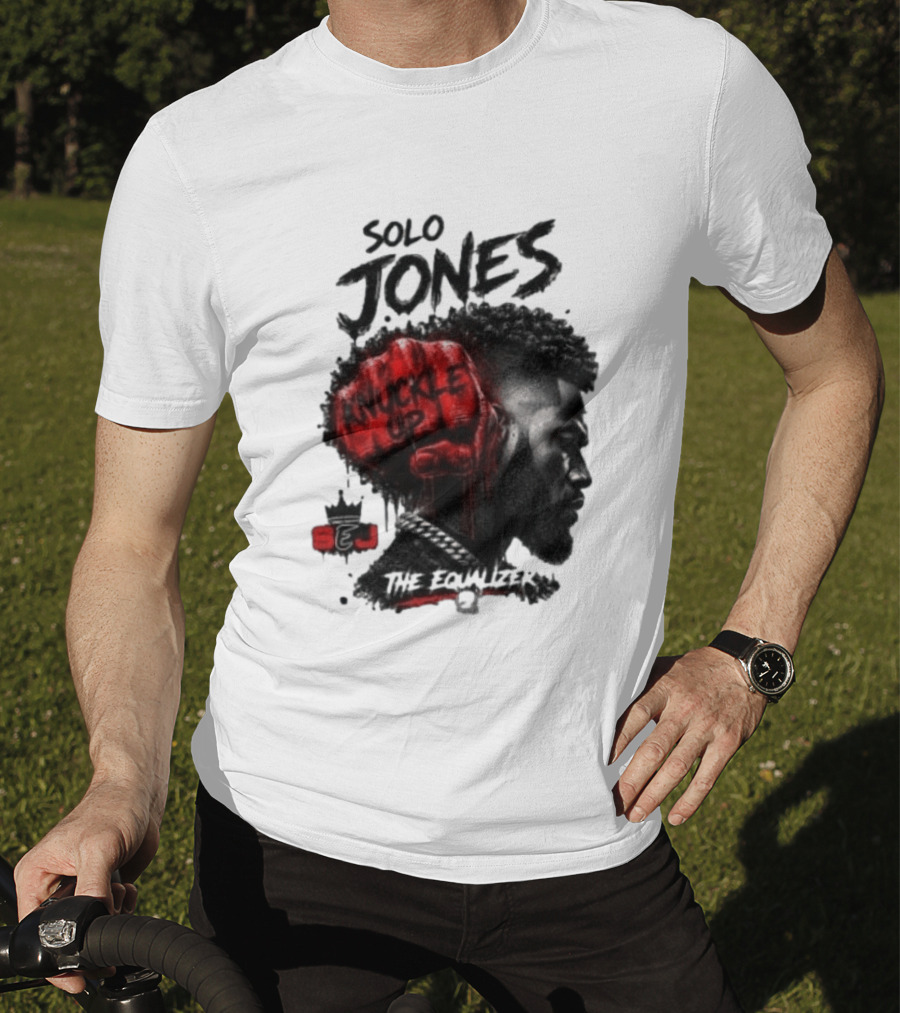 Solo Jones Knuckle Up The Equalizer Red Fist T-Shirt