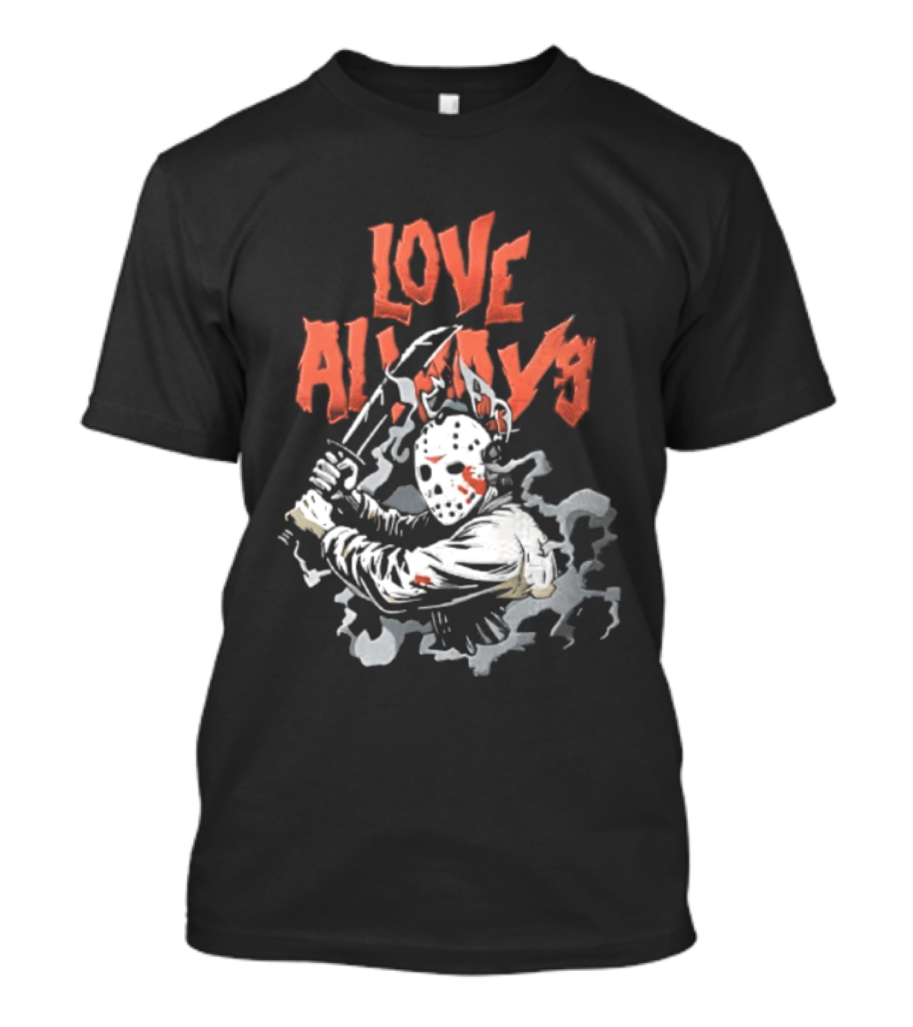 Love Always Jason Voorhees Bloody Machete T-Shirt