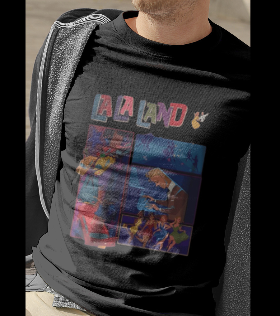 La La Land Vignettes Piano Dance Scenes Lionsgate Store T-Shirt