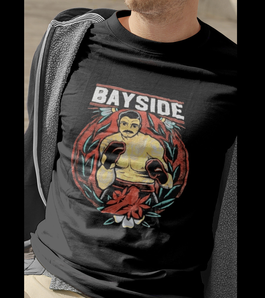 Bayside Boxer Tattoo Alternative Rock T-Shirt