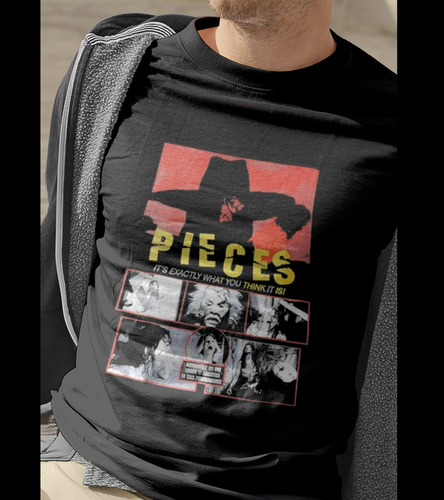 Pieces It's Exactly What You Think It Is Puzzle Collage T-Shirt