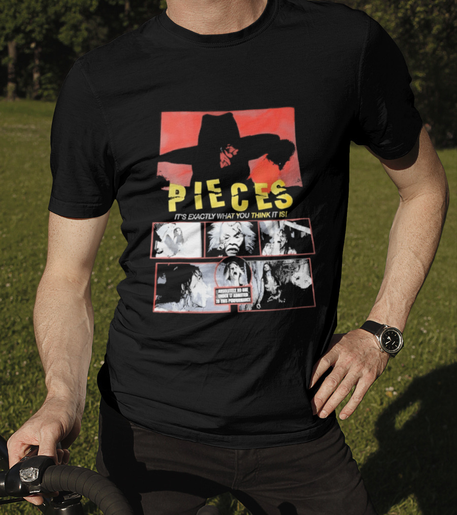 Pieces It's Exactly What You Think It Is Puzzle Collage T-Shirt