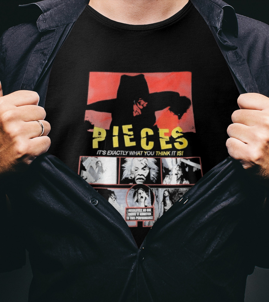 Pieces It's Exactly What You Think It Is Puzzle Collage T-Shirt
