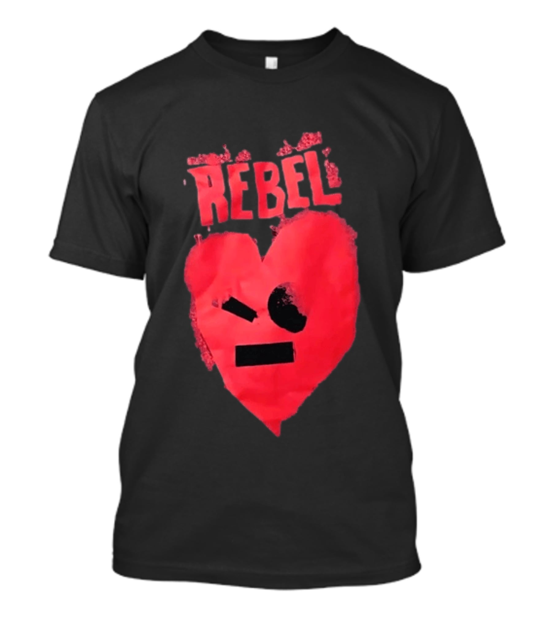 Rebel Heart Spray Paint Street T-Shirt