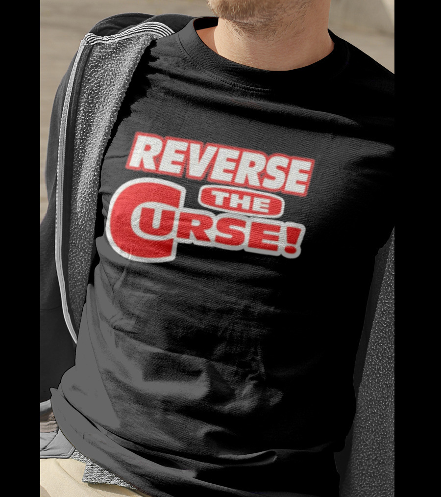 Reverse The Curse Boston Red Sox Baseball Rallying Cry T-Shirt