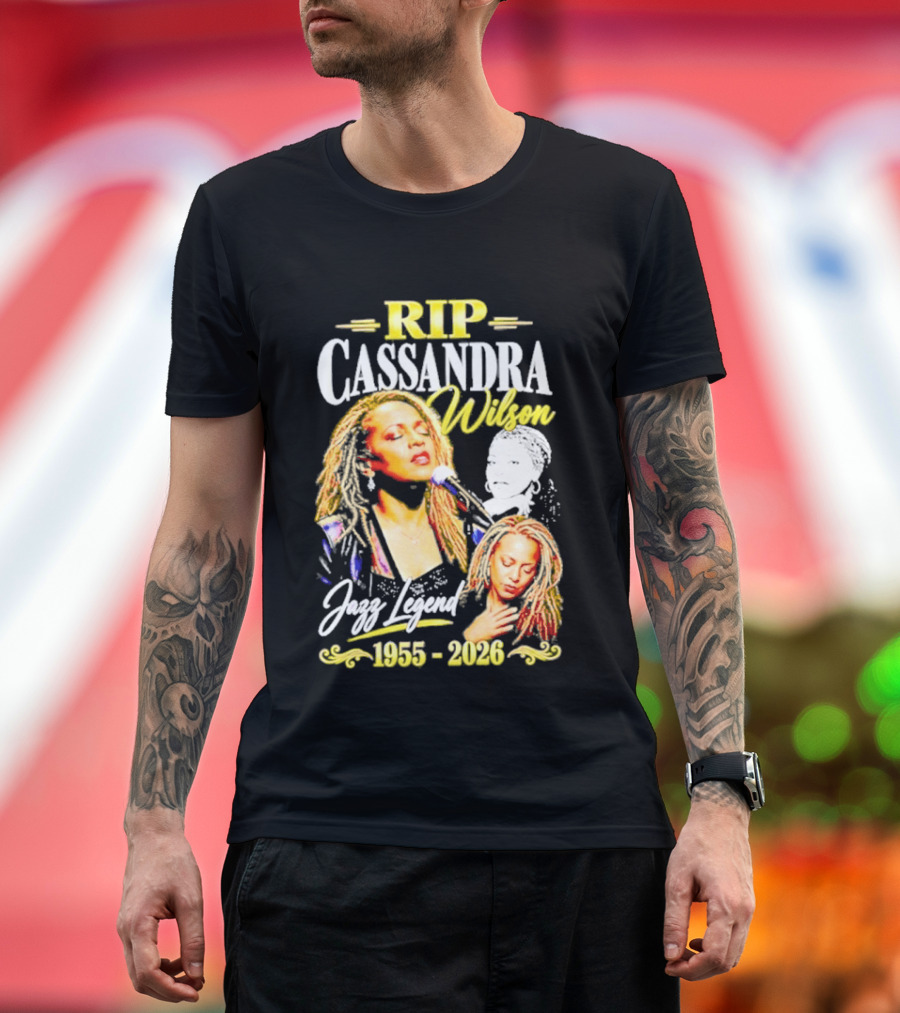 RIP Cassandra Wilson Jazz Legend 1955 2026 T-Shirt