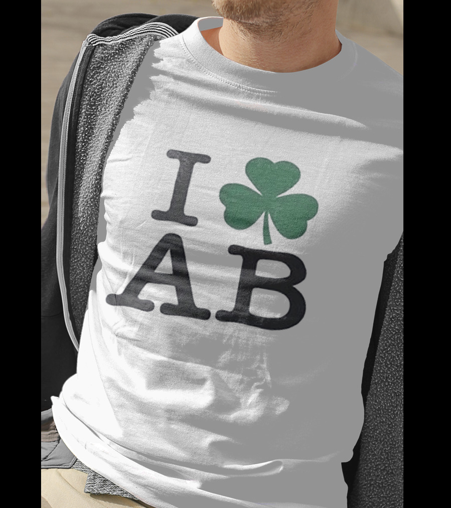 Andy Bell I Love AB Shamrock Dublin Vicar Street T-Shirt