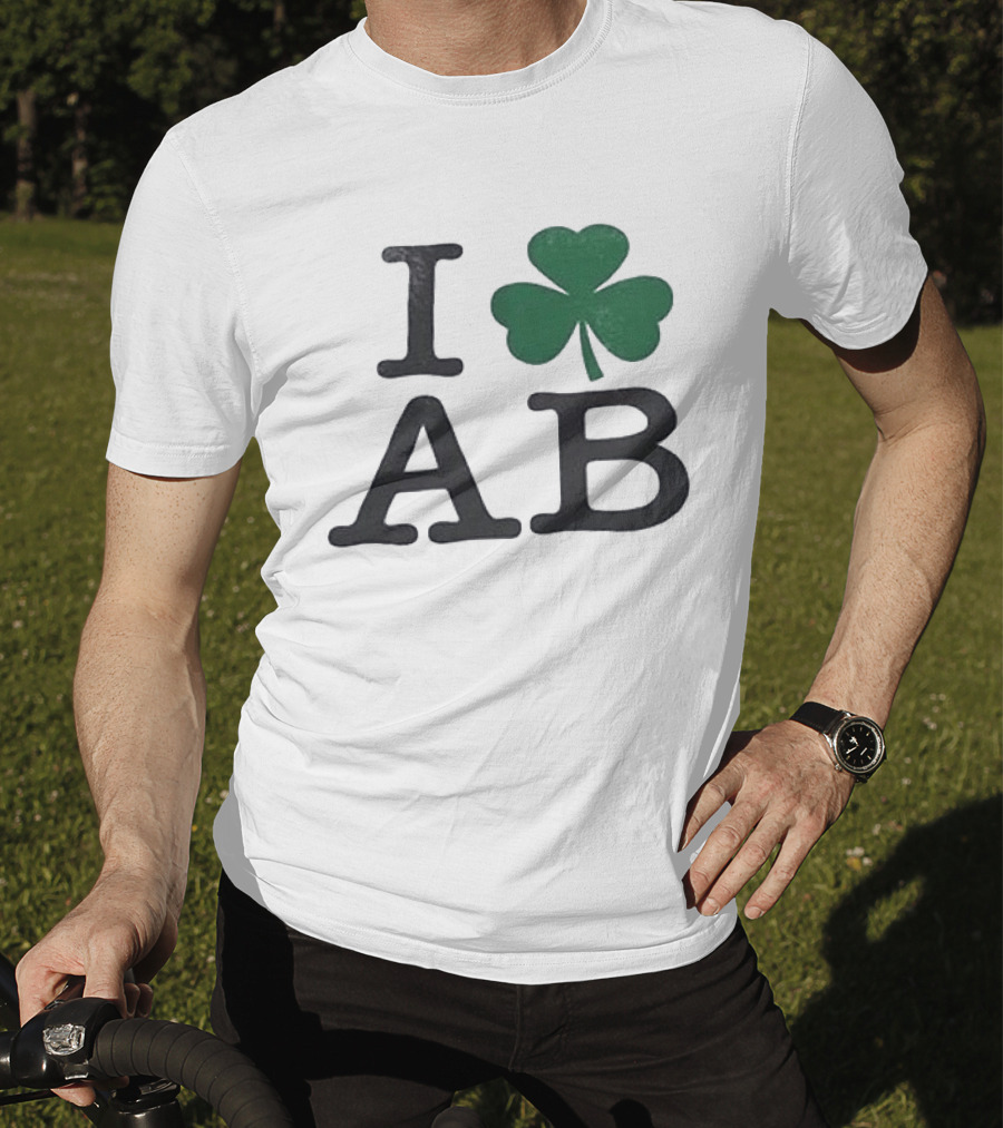 Andy Bell I Love AB Shamrock Dublin Vicar Street T-Shirt