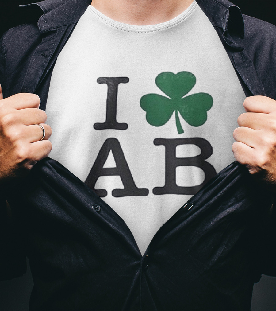 Andy Bell I Love AB Shamrock Dublin Vicar Street T-Shirt