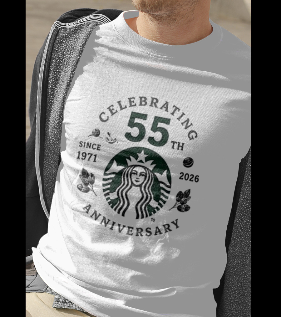Celebrating 55th Anniversary Since 1971 To 2026 T-Shirt