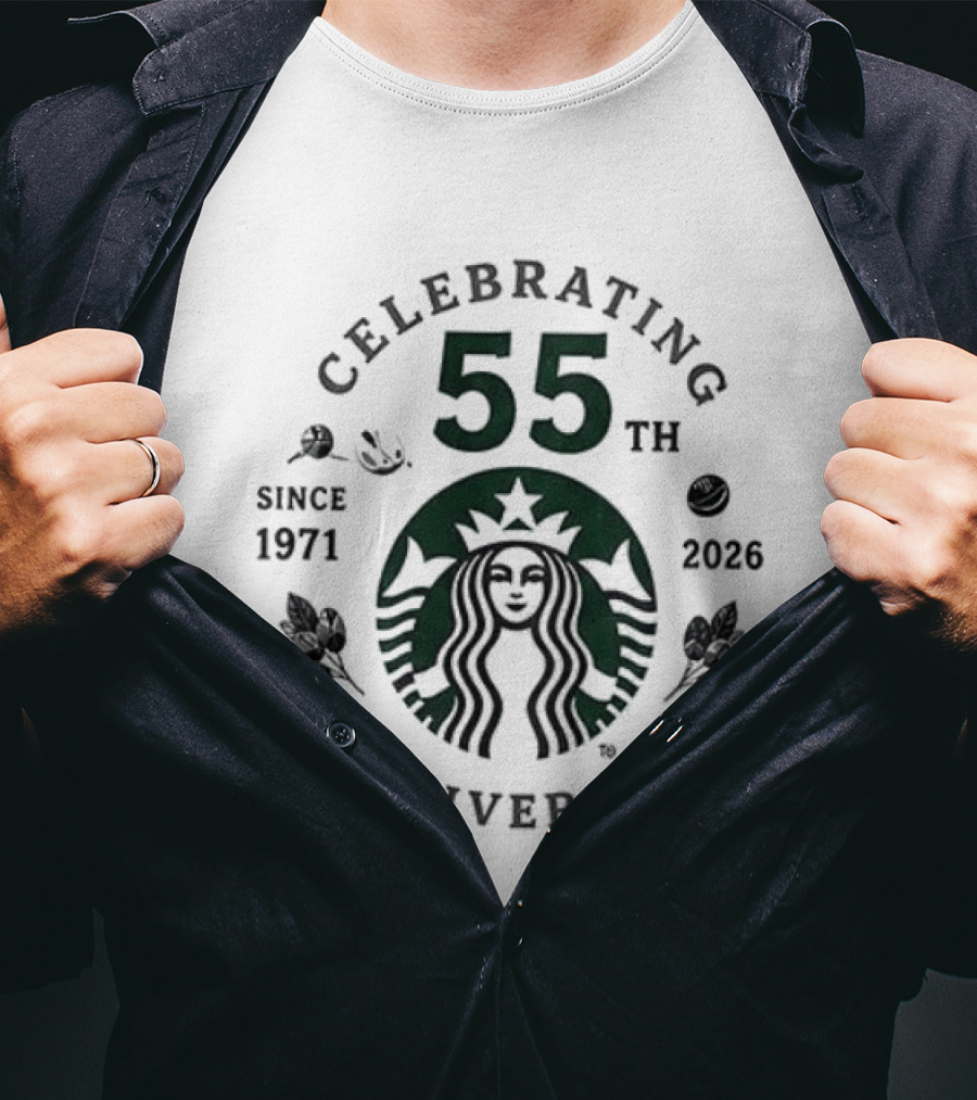 Celebrating 55th Anniversary Since 1971 To 2026 T-Shirt