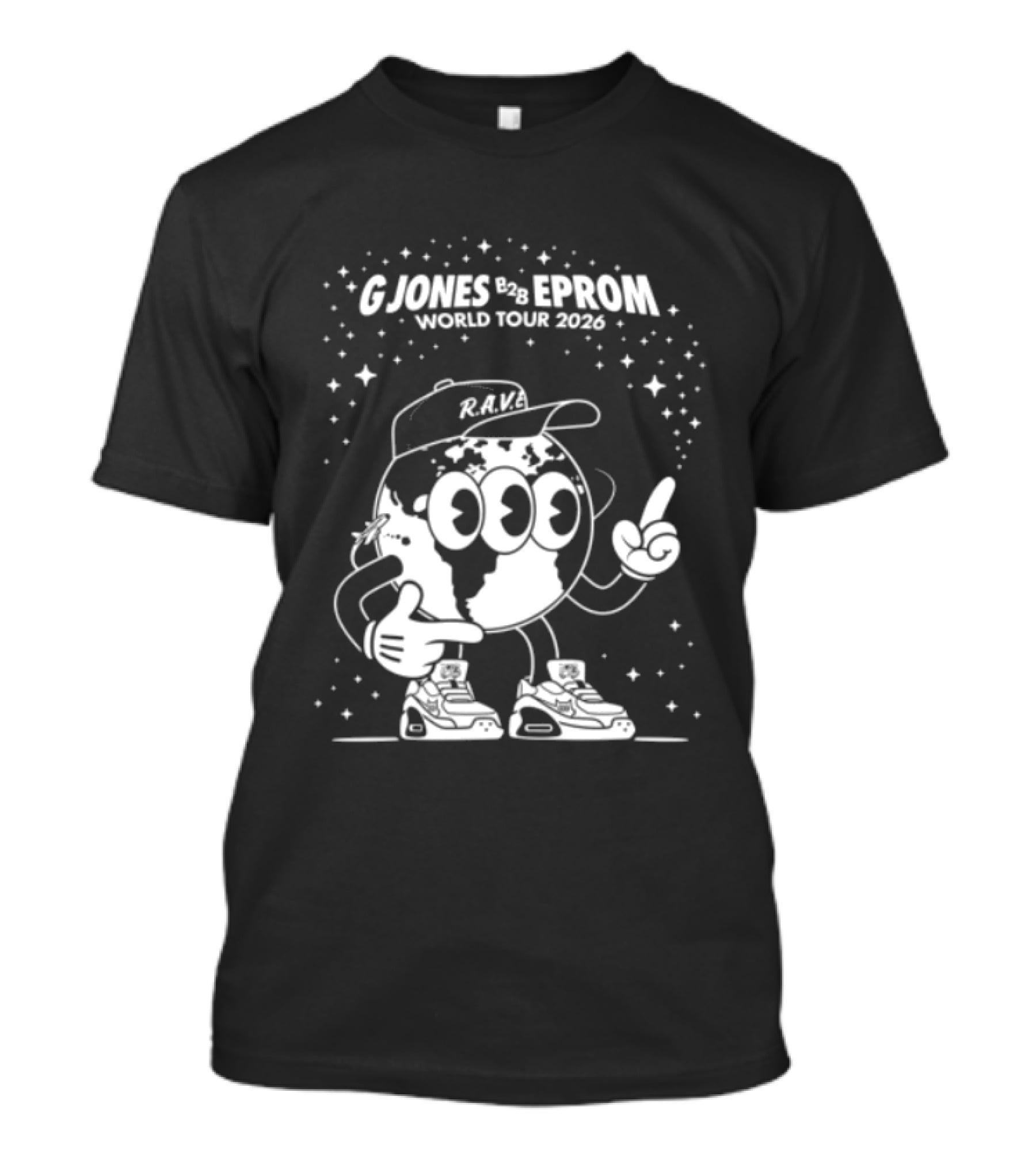 G Jones Eprom World Tour 2023 RAM Earth T-Shirt