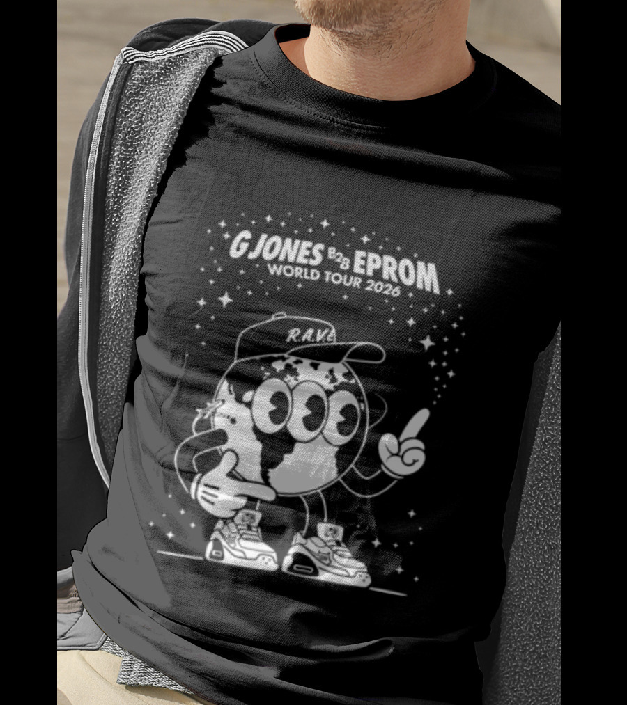 G Jones Eprom World Tour 2023 RAM Earth T-Shirt