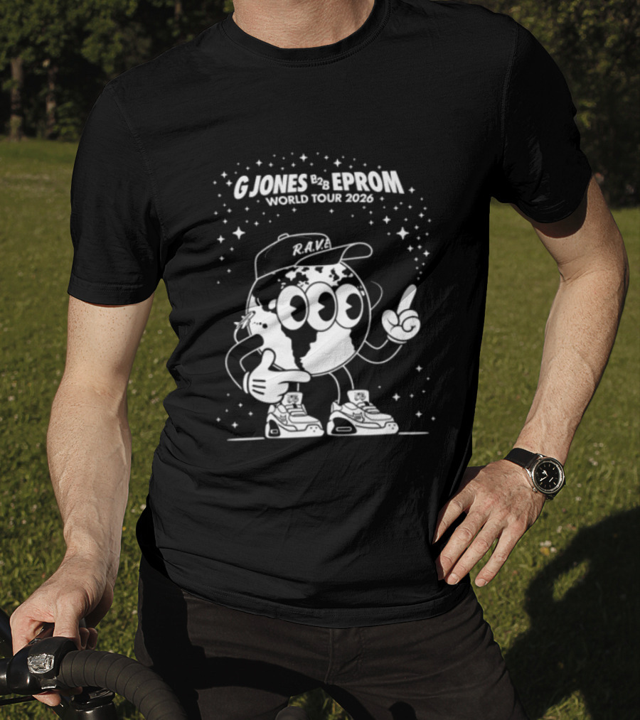 G Jones Eprom World Tour 2023 RAM Earth T-Shirt