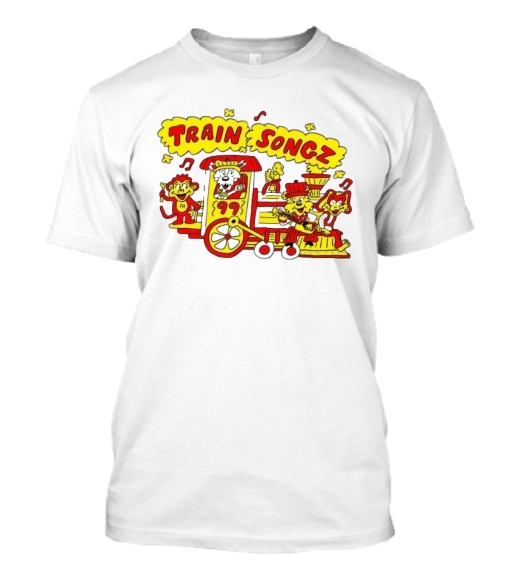 Train Songz 99 Musical Cartoon Animal Band Fun Adventure T-Shirt