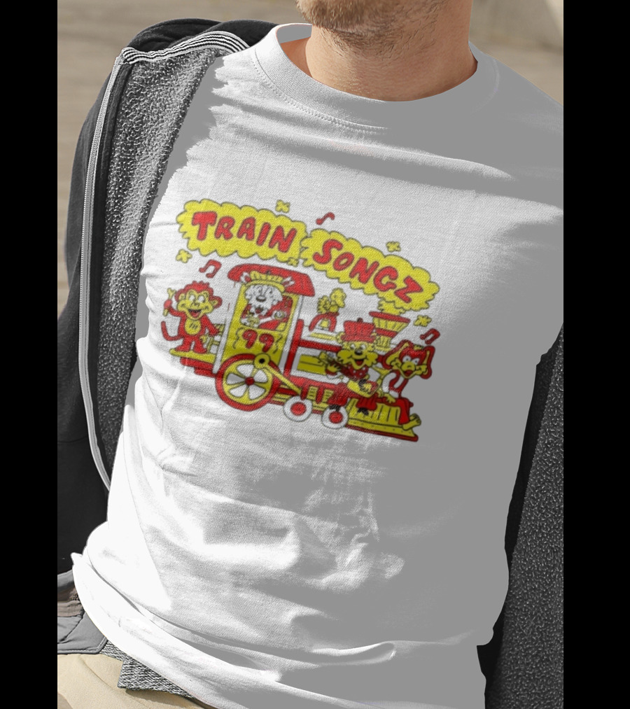 Train Songz 99 Musical Cartoon Animal Band Fun Adventure T-Shirt
