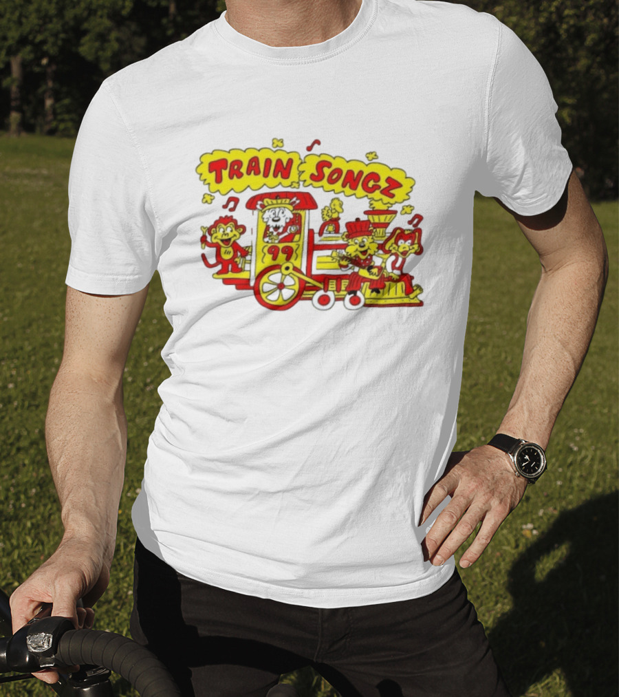 Train Songz 99 Musical Cartoon Animal Band Fun Adventure T-Shirt