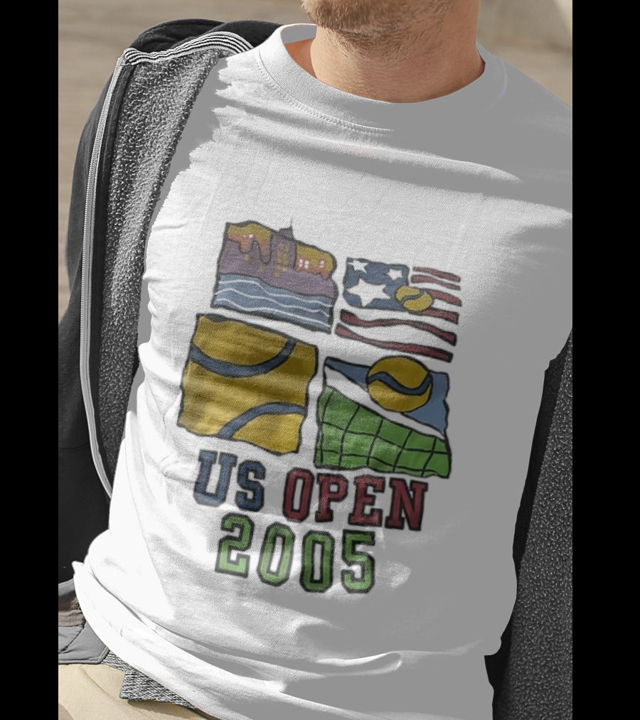 US Open 2005 Tennis Tournament Grand Slam T-Shirt