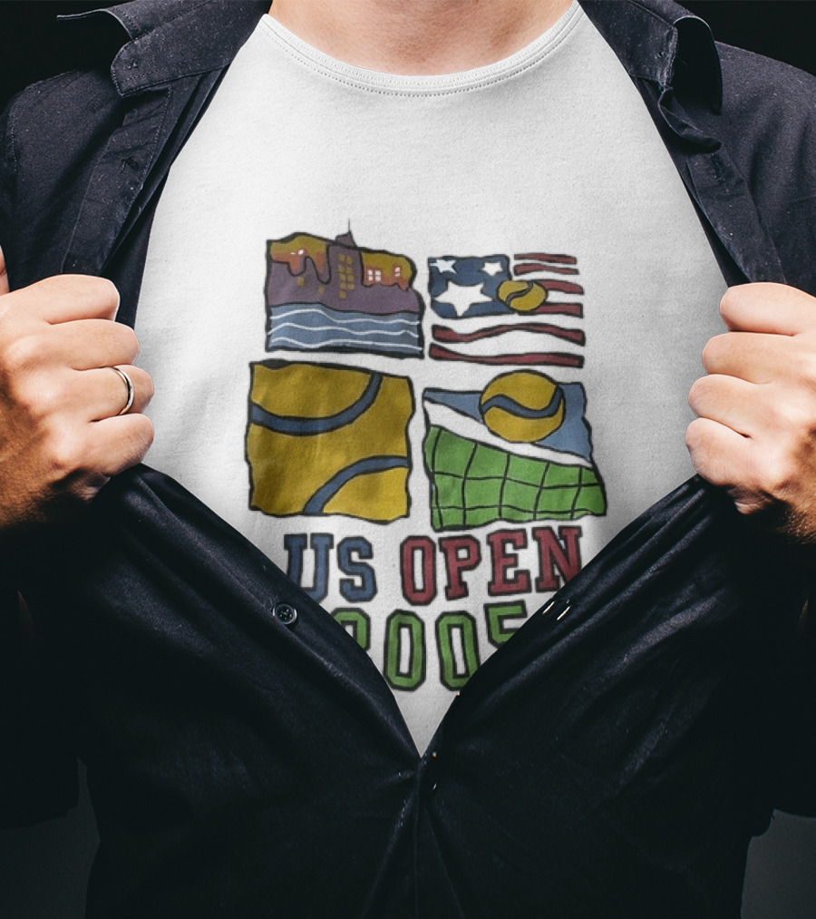 US Open 2005 Tennis Tournament Grand Slam T-Shirt