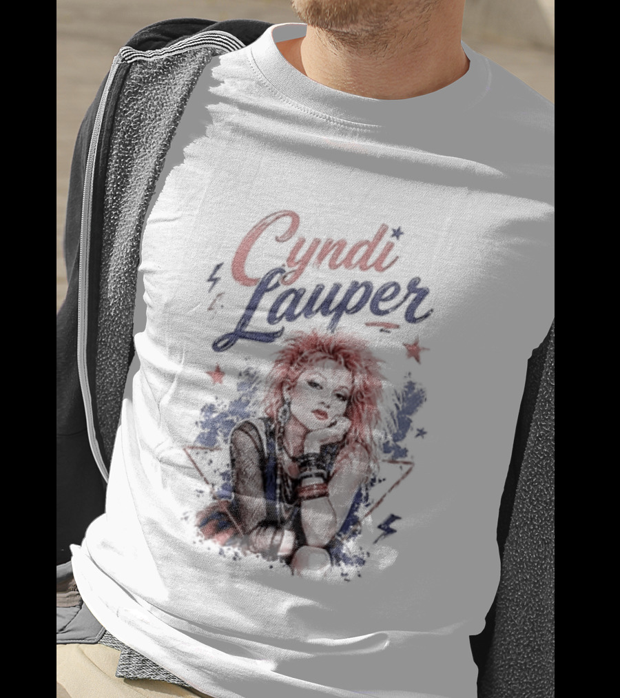 Cyndi Lauper Loud Colors Wild Heart Retro 80s T-Shirt
