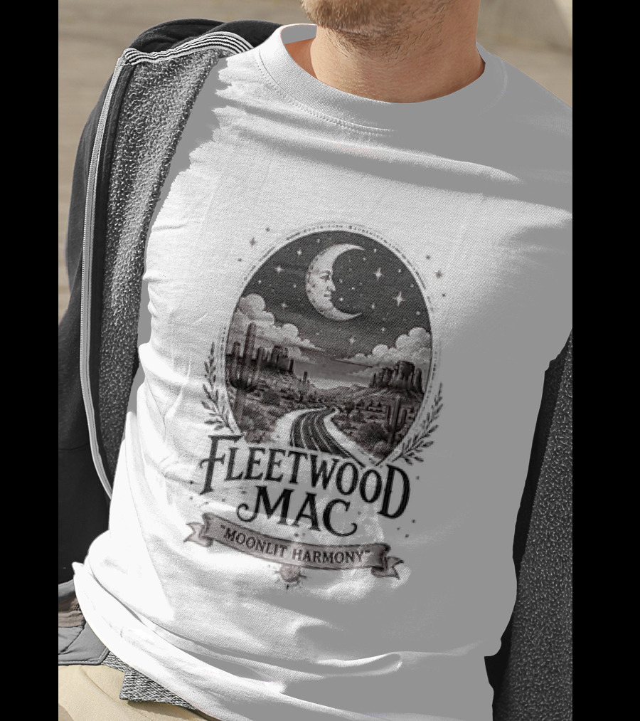 Fleetwood Mac Moonlit Harmony Nighttime T-Shirt