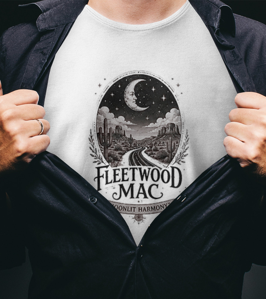 Fleetwood Mac Moonlit Harmony Nighttime T-Shirt
