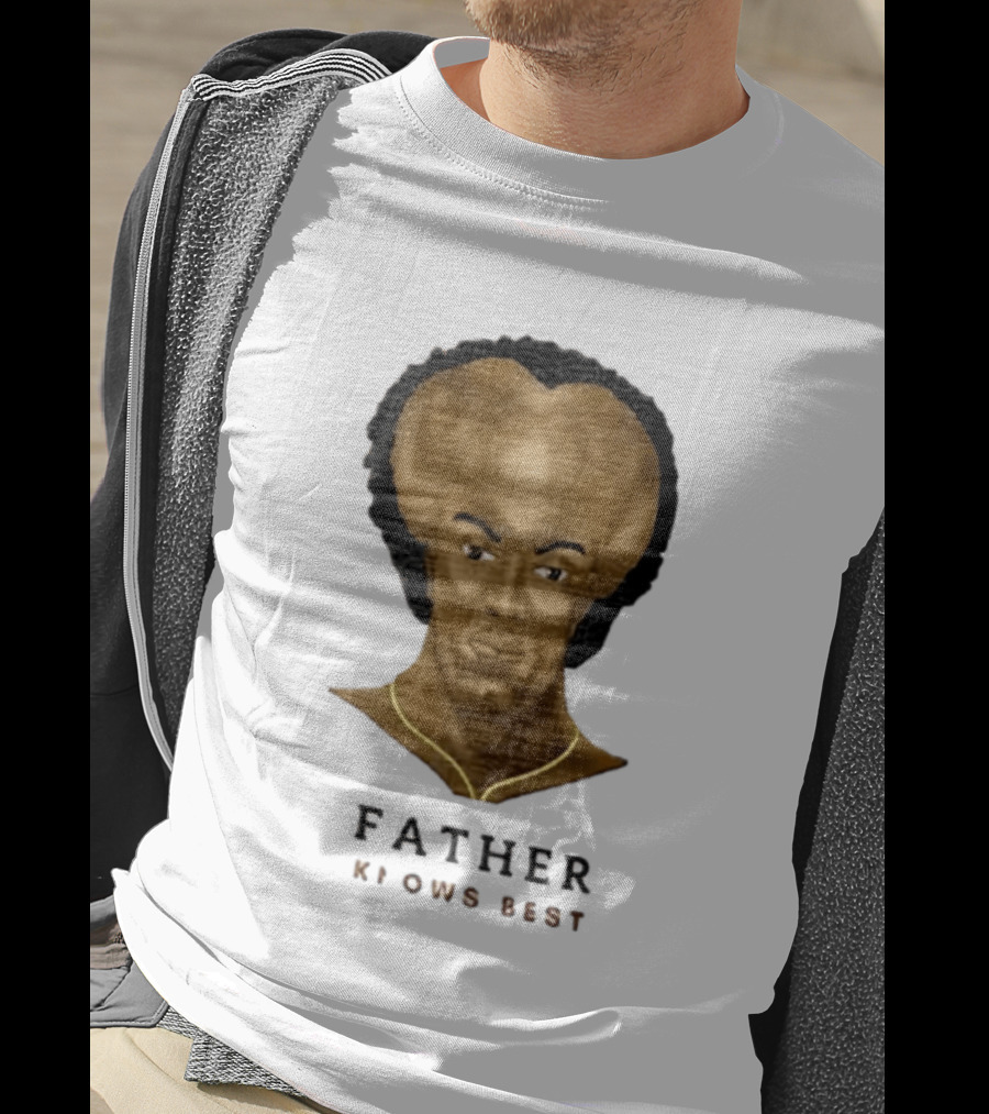 Father Knows Best Yakub Large Heart Shaped Brain T-Shirt