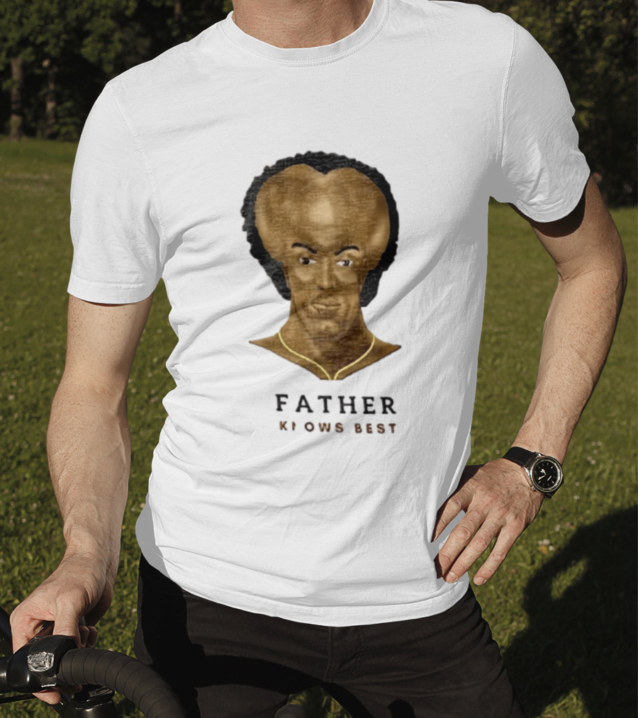 Father Knows Best Yakub Large Heart Shaped Brain T-Shirt