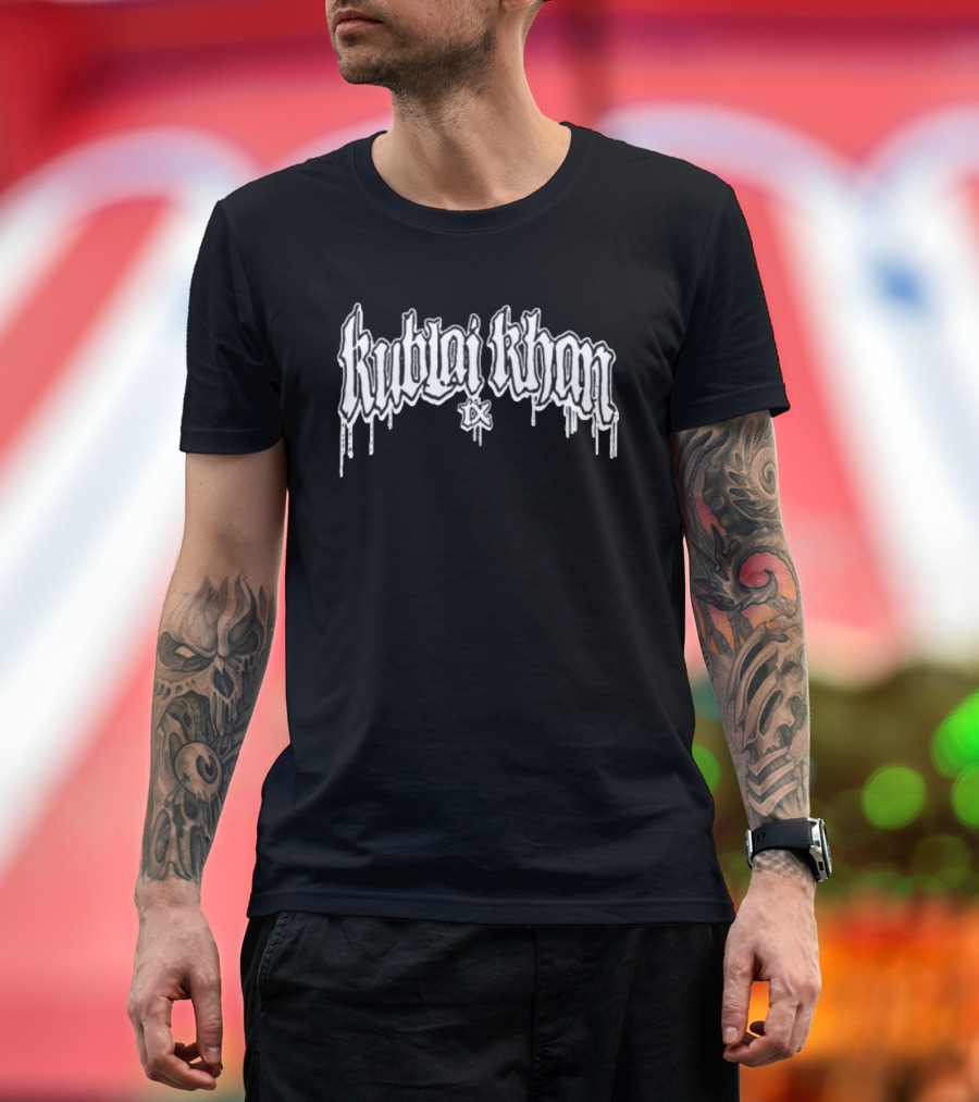 Imprint Store Kublai Khan Tx All Gas No Brakes Urban Streetwear T-Shirt