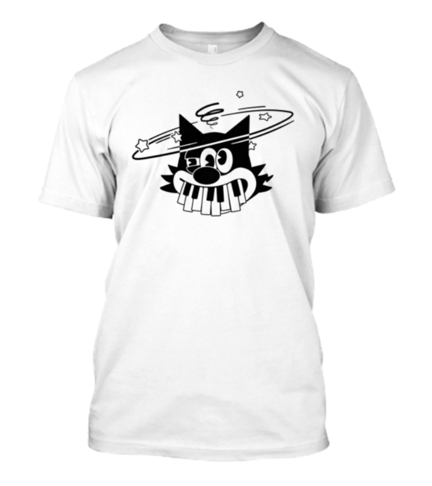 G Jones Eprom Slamming Keys Cat T-Shirt