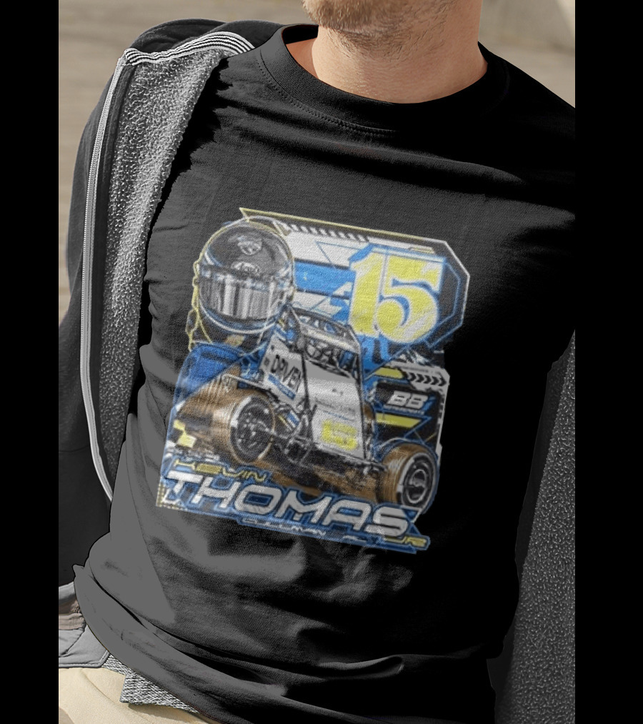 Kevin Thomas Cullman 15 Car Racing BB Performance T-Shirt