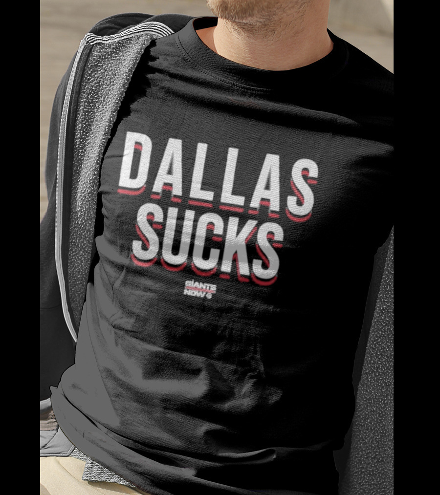 New York Giants Dallas Sucks NFL Rivalry Fan T-Shirt