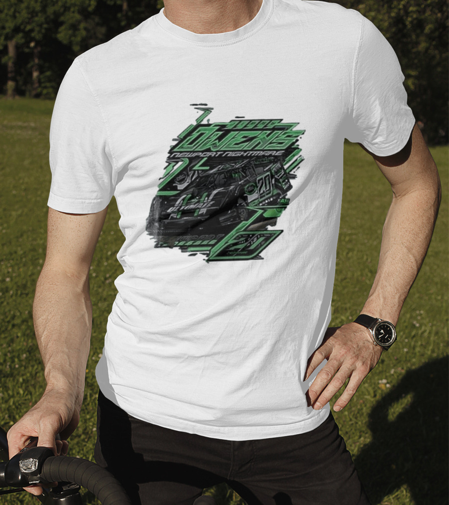 Jimmy Owens Newport Nightmare 20 Car Racing Ultimate 64 Dirt Track 2023 T-Shirt