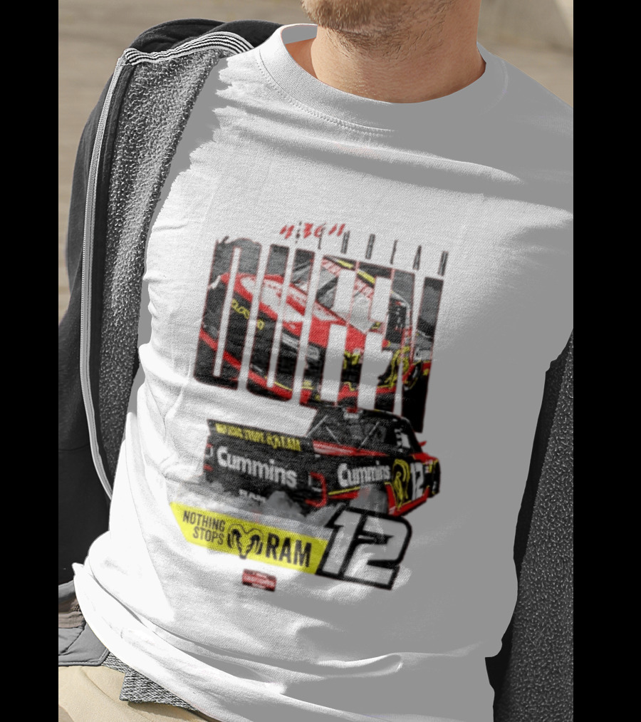Kaulig Racing Brenden Queen Nothing Stops RAM Cummins 12 NASCAR T-Shirt