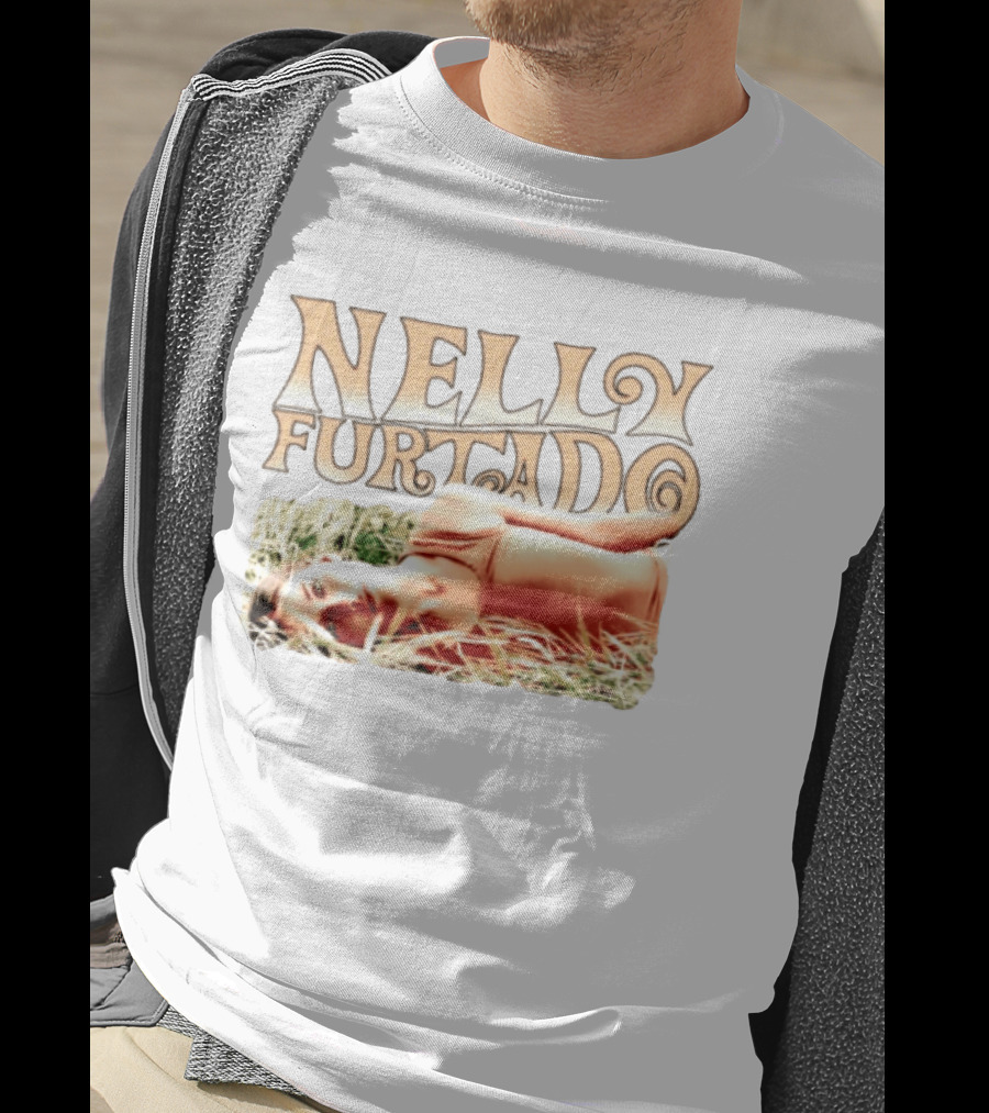 Nelly Furtado Woah Nelly Album Cover Image T-Shirt