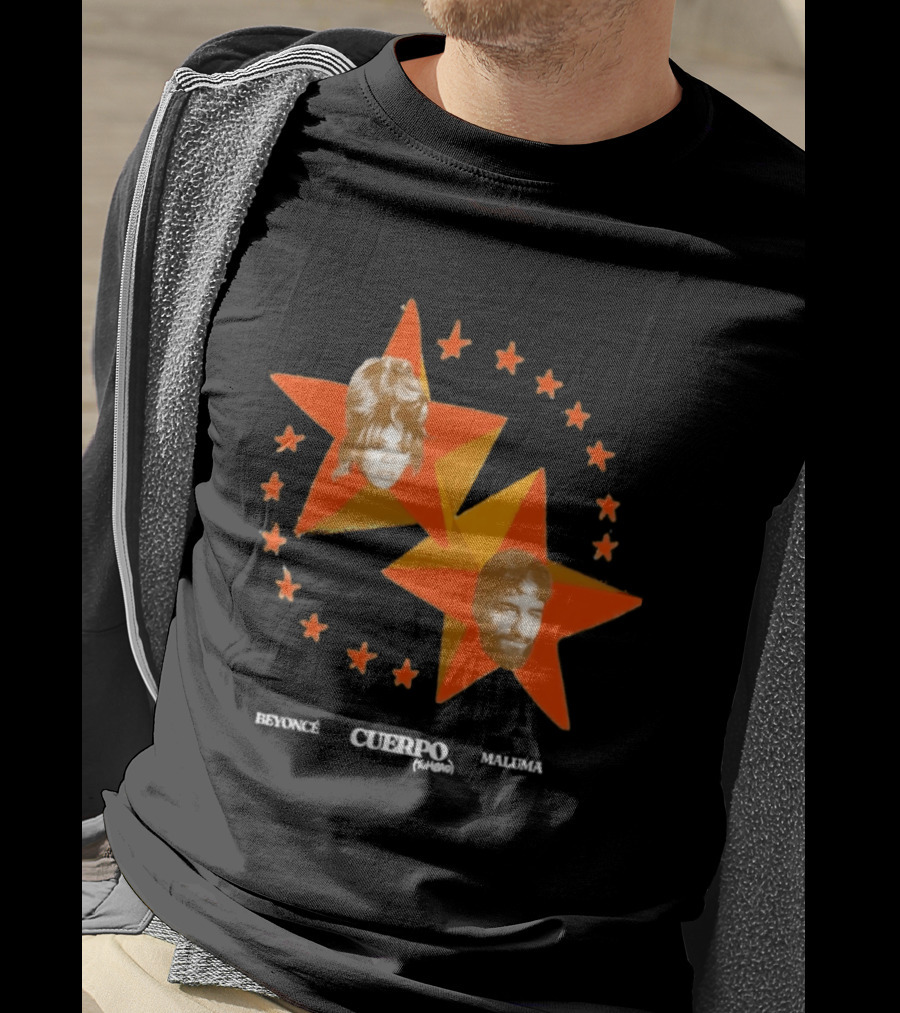 Beyoncé Maluma Cuerpo Tumbao Latin Pop Starry T-Shirt