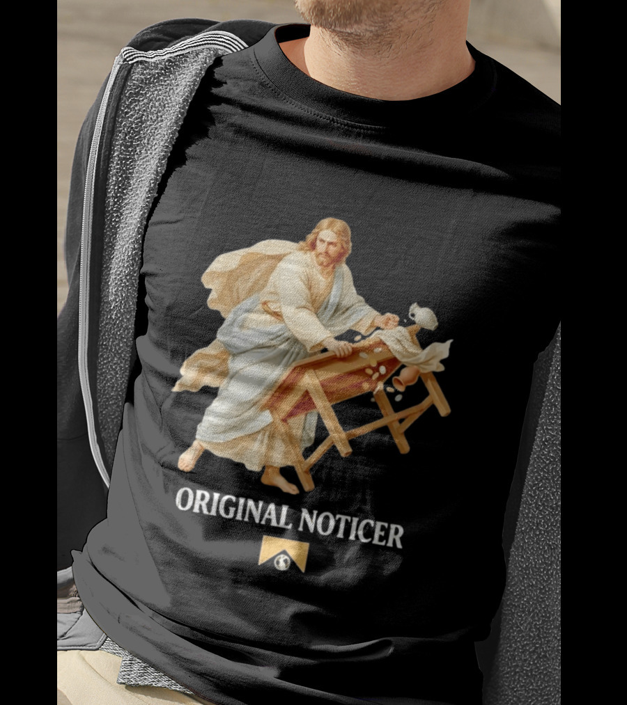 Jesus Christ Original Noticer Temple Cleansing Visual T-Shirt