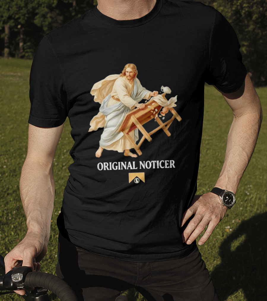 Jesus Christ Original Noticer Temple Cleansing Visual T-Shirt