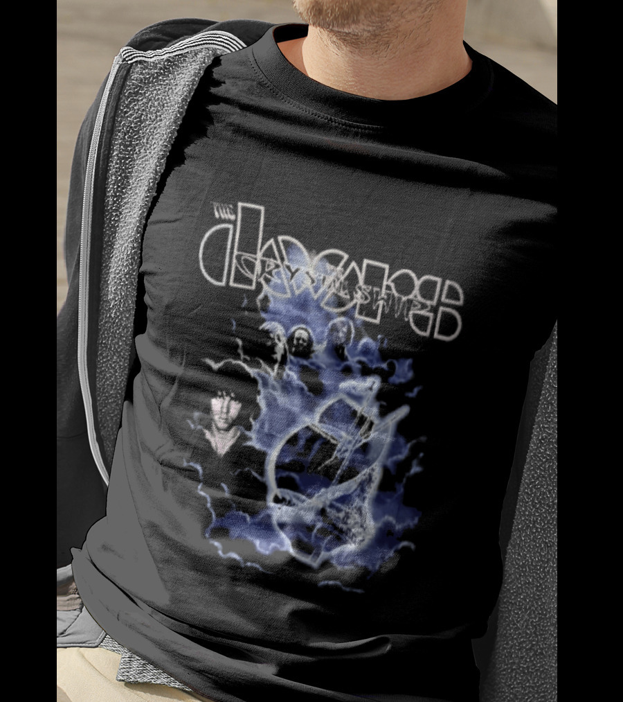 The Doors Jim Morrison Crystal Ship Lyrics And Band Members T-Shirt