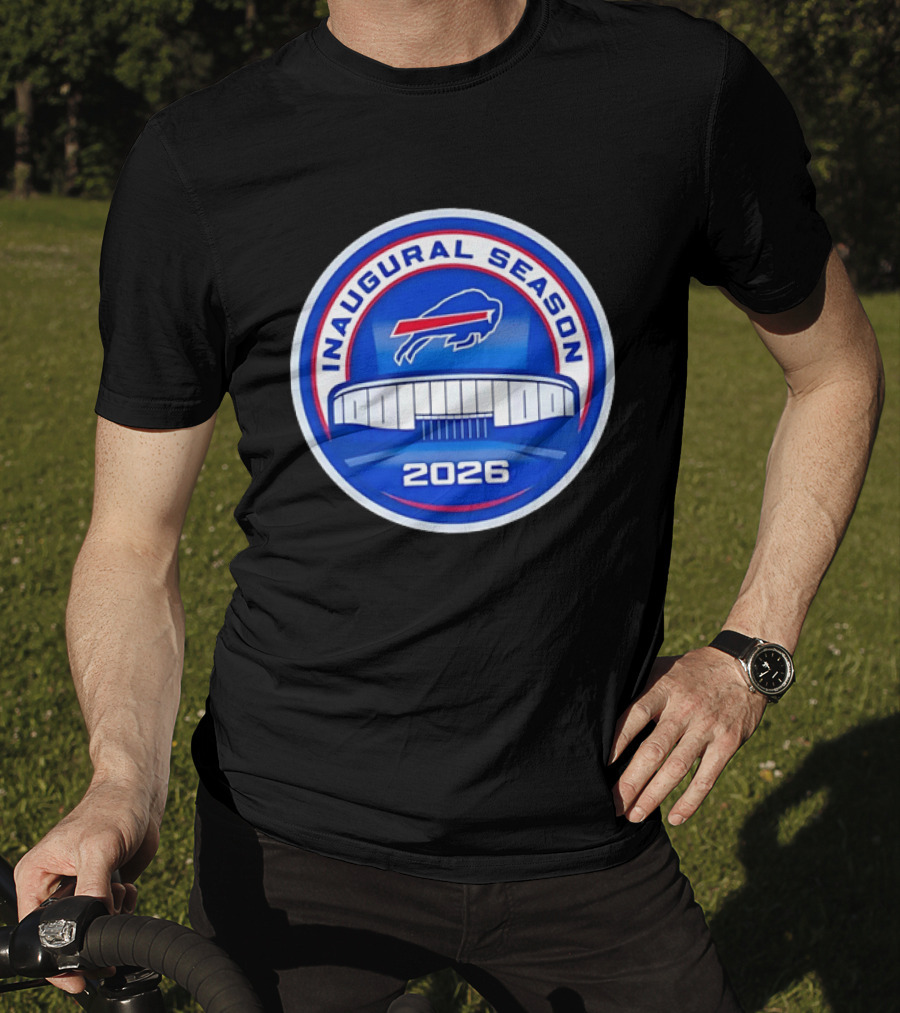 Buffalo Bills Inaugural Season 2026 Stadium T-Shirt