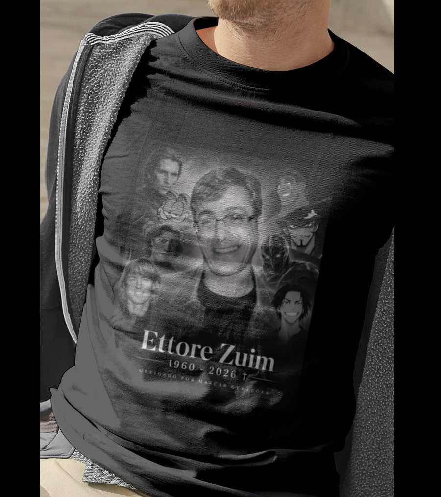 Ettore Zuim 1960 2026 Obrigado Por Marcar Gerações Lamenta Profundamente O Falecimento T-Shirt