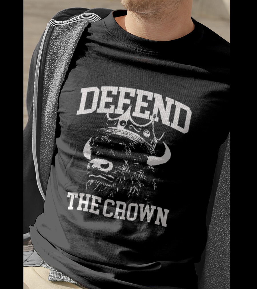 Defend The Crown Buffalo King Bison T-Shirt