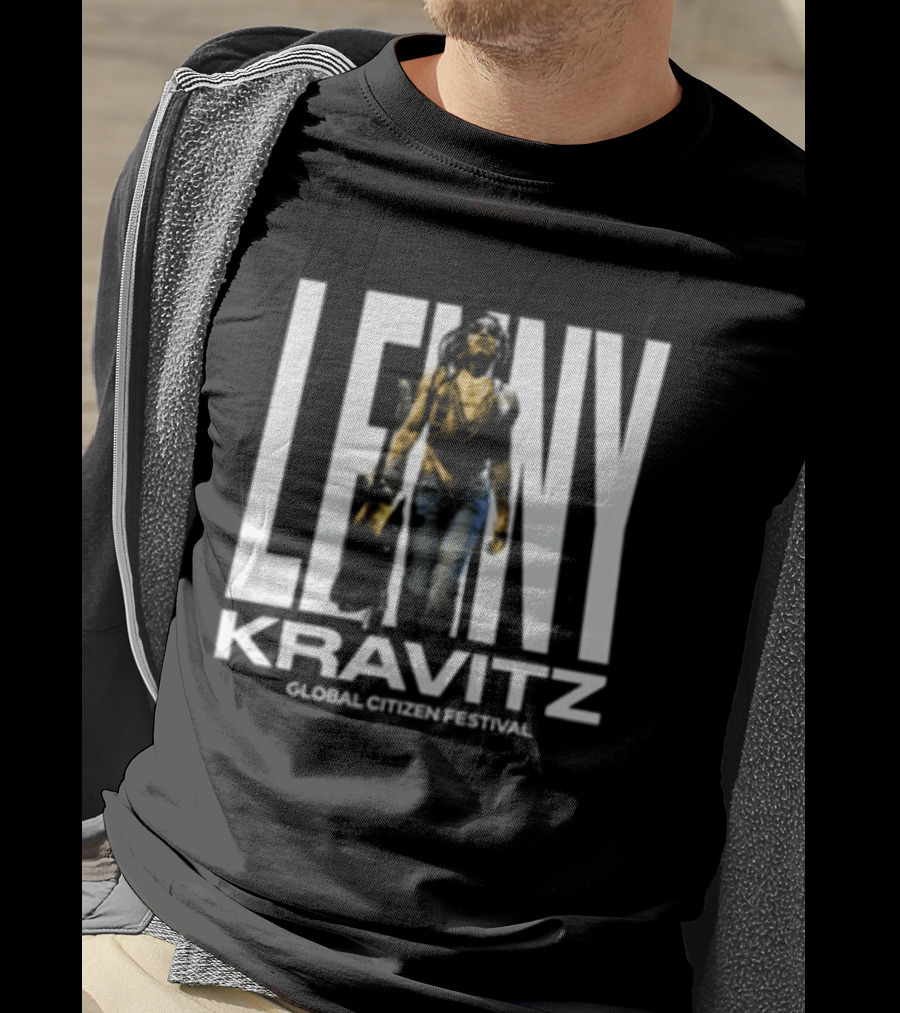 Lenny Kravitz Global Citizen Festival 2026 T-Shirt