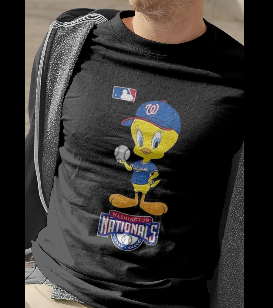 Washington Nationals Tweety Bird Baseball MLB T-Shirt