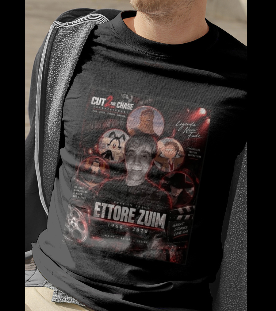 Rest In Peace Ettore Zuim 1960 2026 Mentor Artist Legend Characters Inspire Generations T-Shirt