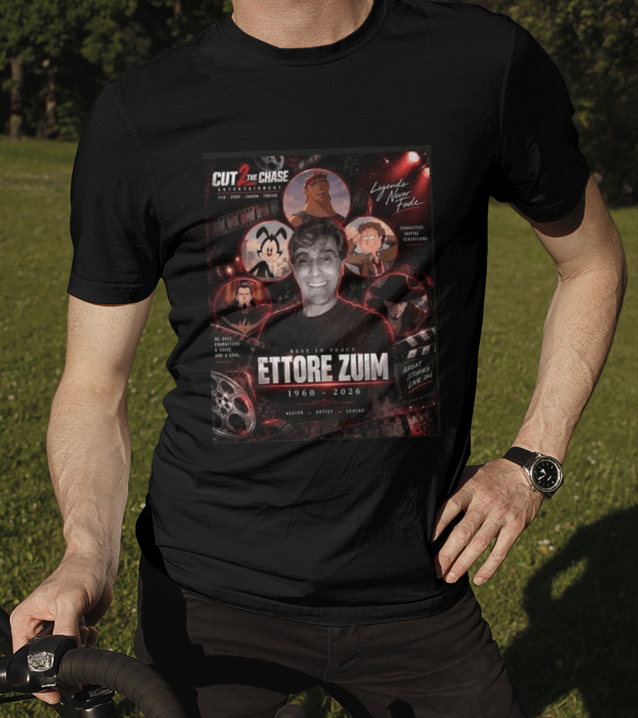 Rest In Peace Ettore Zuim 1960 2026 Mentor Artist Legend Characters Inspire Generations T-Shirt