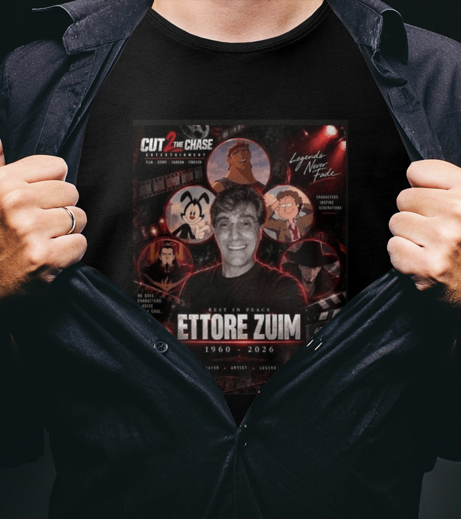 Rest In Peace Ettore Zuim 1960 2026 Mentor Artist Legend Characters Inspire Generations T-Shirt