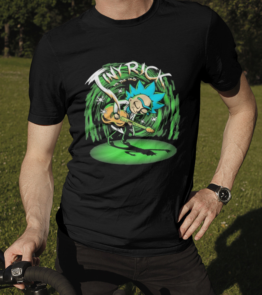 Tiny Rick Vs The Old Guitar Jam Session T-Shirt