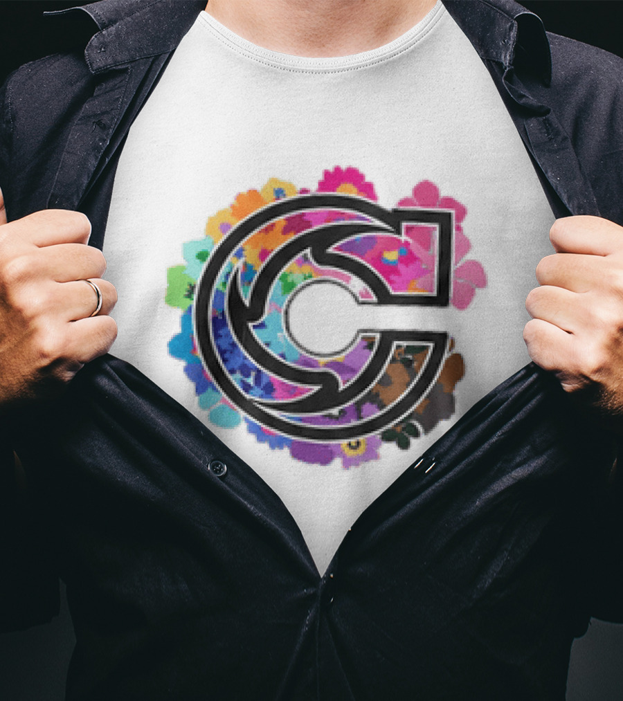 Cincinnati Cyclones 2026 Pride Night Jersey Giveaway Colorful Floral C T-Shirt