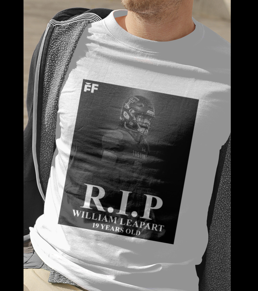 R.I.P William Leapart Tustin Football Player 19 Years Old T-Shirt